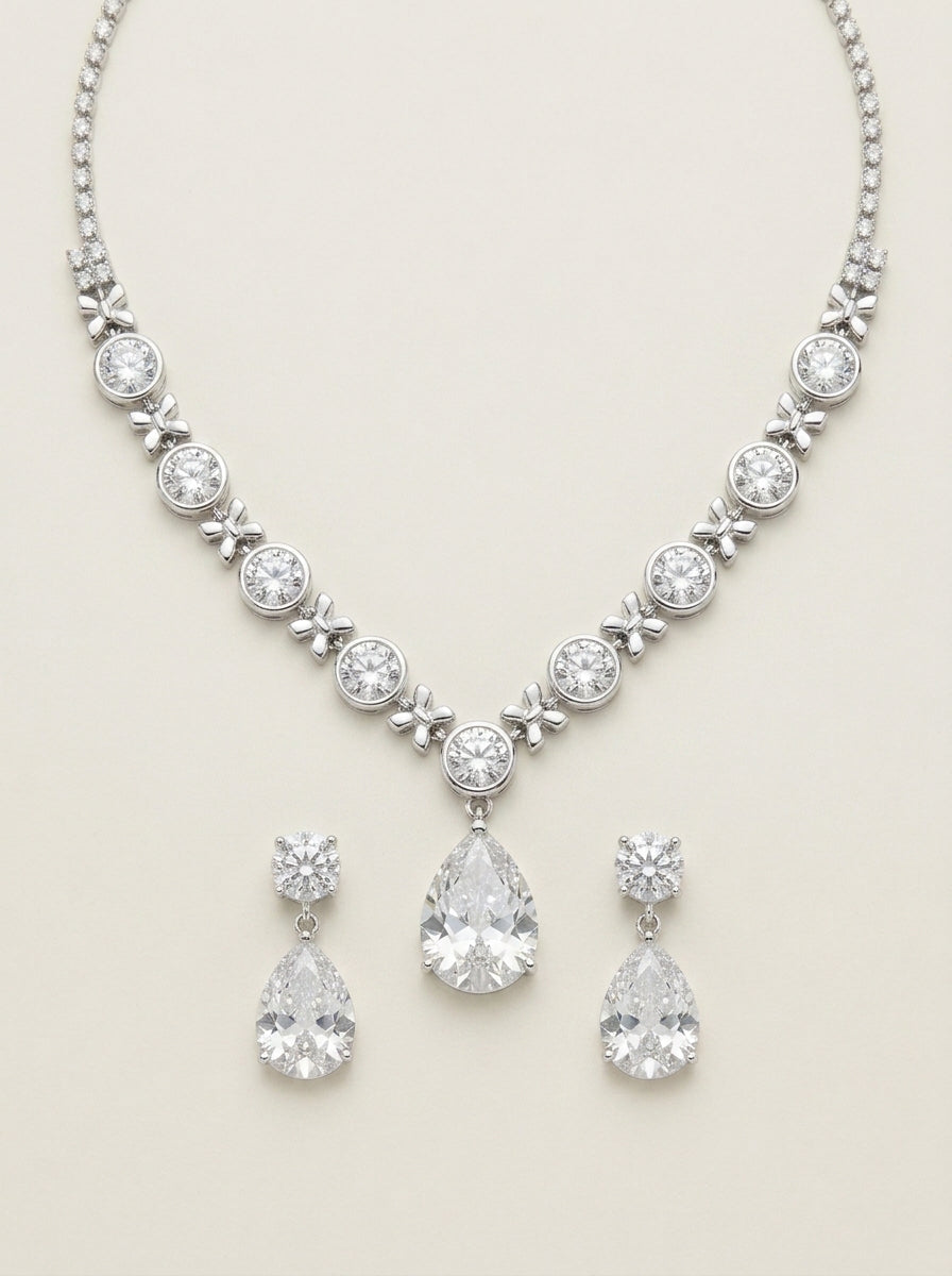Valentina – Conjunto de joyas de cristal