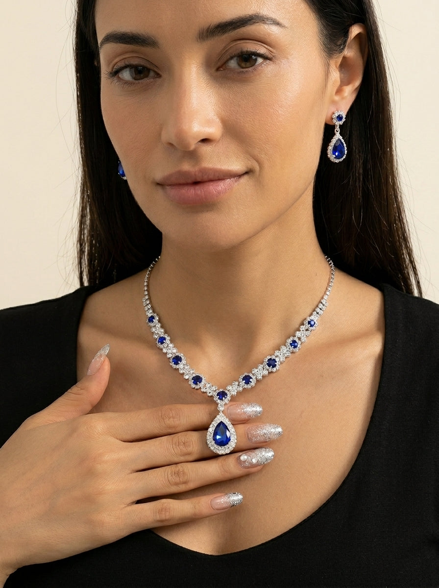Valentina – Conjunto de joyas de cristal