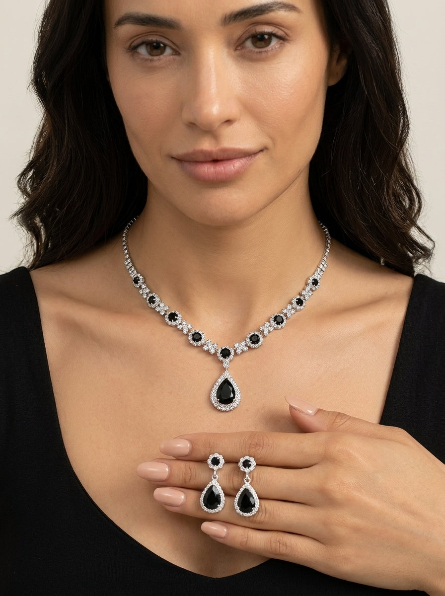 Valentina – Conjunto de joyas de cristal