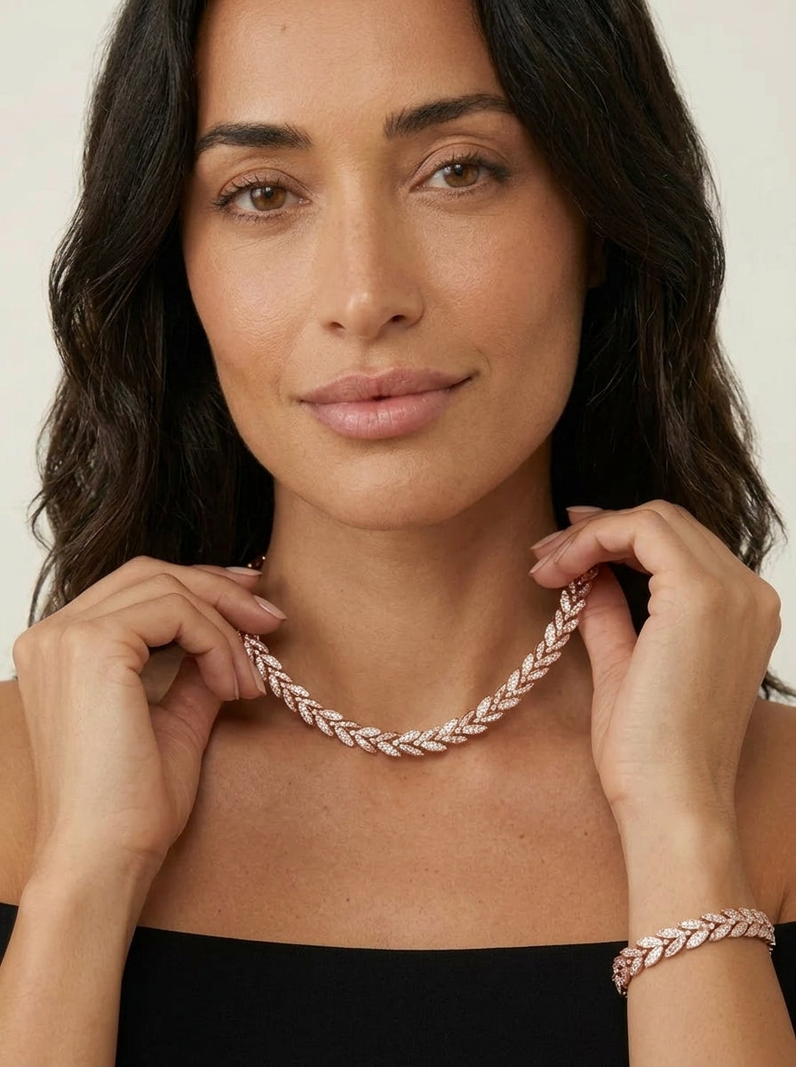 Clara – Collar y pulsera cola de sirena