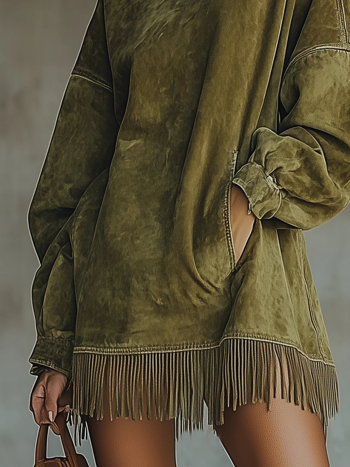 Susana – Vestido de cuello alto estilo boho